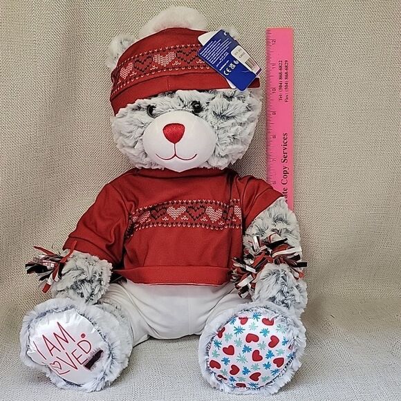 3 Build A Bear Plush. Minnie Mouse Bear, Sleepy Bear, Winter Bear - Picture 5 of 14